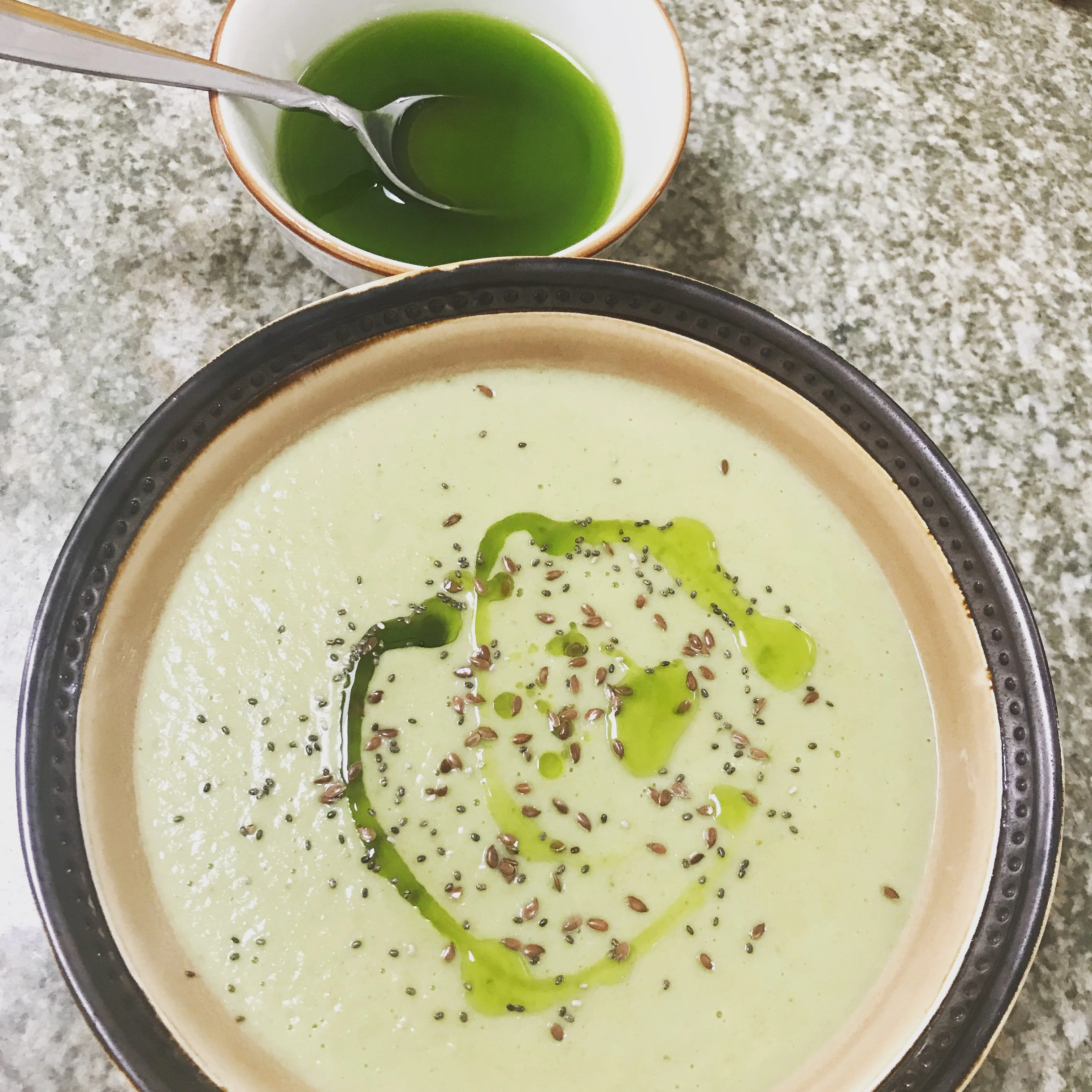 Cauliflower and Broccoli Velouté