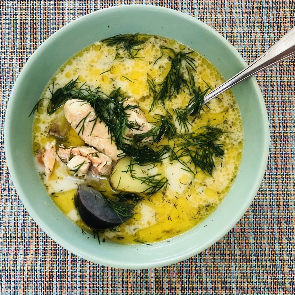 Lohikeitto, Creamy Salmon Soup